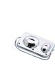 Mr Gasket Master Cylinder Cap Single Bail 3 x 5-5/8 in Steel Chrome GM M