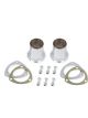 Mr Gasket Collector Reducer 3 in Inlet to 2-1/2 in Outlet 3-Bolt Flange