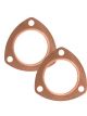 Mr Gasket Collector Gasket Copperseal 2-1/2 in Diameter 3-Bolt Copper P