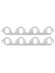 Mr Gasket Exhaust Manifold / Header Gasket 1.250 x 2.080 in Oval Port M