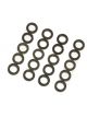 Mr Gasket Head Bolt Washer 0.875 in OD 1/2 in ID 0.11 in Thick Steel Blac