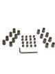 Mr Gasket Rocker Arm Nut 7/16-20 in Thread 0.544 in Shank Diameter Steel