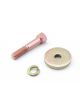 Mr Gasket Harmonic Balancer Bolt 7/16-20 in Thread 2.250 in Long Hex Hea