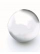 Mr Gasket Shifter Knob Round Style 5/16-1/2 in Thread Aluminum Chrome Un