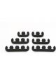 Mr Gasket Spark Plug Wire Loom 7-8 mm Plastic Black Universal Kit