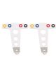 Mr Gasket Spark Plug Wire Loom Tall 4 Wire Valve Cover Mount 7-8 mm Stee