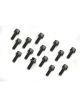 Mr Gasket Header Bolt 5/16-18 in Thread 0.750 in Long Hex Head Steel Blac