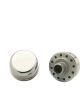 Mr Gasket Breather Push-In Round 1-1/4 in Hole Steel Chrome
