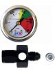 Nitrous Express Nitrous Pressure Gauge 0-1500 PSI Mechanical Analog Liq