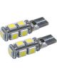 Oracle Lighting LED Light Bulb - 9 LED - White - T10 Style - Pair