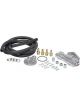 Perma-Cool Remote Oil Filter Dual Filter 1-16 in Thread Adapter 8 ft Ho