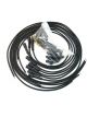 Pertronix Ignition Spark Plug Wire Set Stock-Look Spiral Core 7 mm Bla