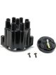 Pertronix Ignition Cap and Rotor Kit Cap / Rotor Socket Style Black P