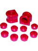 Prothane Sway Bar Bushing Front 34 mm Bar Polyurethane Red Dodge Fulls