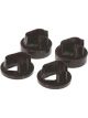 Prothane Motor Mount Insert Polyurethane Black Dodge Cummins Dodge F