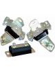 Prothane Motor and Transmission Mount Polyurethane Black Small Bloc