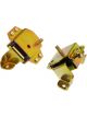 Prothane Motor Mount Bolt-On Polyurethane Bushings Steel Cadmium Sma