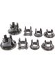 Prothane Body Mount Bushing Rear Subframe Insert Polyurethane Black