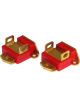 Prothane Motor Mount Bolt-On Polyurethane Bushings Short / Wide Style S