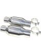 Pypes Performance Exhaust Catalytic Converter HighFlo Mini-Cat Kit 2-1