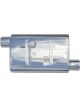 Pypes Performance Exhaust Muffler Street Pro 3 in Offset Inlet 3 in Off