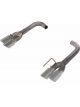 Pypes Performance Exhaust Muffler Delete 2-1/2 to 3 in Diameter 3 in