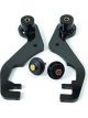 QA1 Traction Bars Anti-Hop Bolt-On Graphite / Polyurethane Bushings Stee