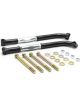 QA1 Trailing Arm Brace Tubular Adjustable Steel Black Powder Coat GM A-B