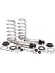 QA1 Coil-Over Shock Kit Pro Coil Twintube Single Adjustable Fron (GS401-10550A)