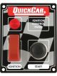 Quickcar Racing Products Switch Panel Dash Mount 3-3/8 x 4-1/4 in 1 Sa