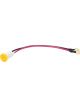 Quickcar Racing Products Warning Light LED 12V 1/2 in Diameter Amber Q