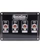 Quickcar Racing Products Switch Panel Extreme Dash Mount 4-1/8 x 3 in