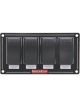 Quickcar Racing Products Switch Panel Dash Mount 5-3/4 x 3 in 4 Rocker