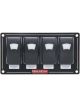 Quickcar Racing Products Switch Panel Dash Mount 5-3/4 x 3 in 4 Rocker