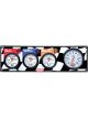 Quickcar Racing Products Gauge Panel Assembly Oil Pressure / Oil Tem