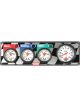 Quickcar Racing Products Gauge Panel Assembly Fuel Pressure / Oil Pr