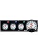 Quickcar Racing Products Gauge Panel Assembly Fuel Pressure / Oil Pre