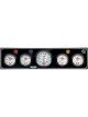 Quickcar Racing Products Gauge Panel Assembly Fuel Pressure / Oil Pr