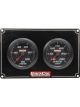 Quickcar Racing Products Gauge Panel Assembly Oil Pressure / Water Te