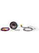 Quickcar Racing Products Speedometer Redline 120 MPH Electric Analog 3