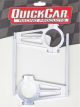 Quickcar Racing Products Switch Panel Bracket Clamp-On Aluminum Natura