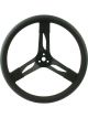Quickcar Racing Products Steering Wheel 15 in Diameter 3 Spoke 3 in Di
