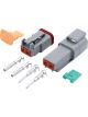 Quickcar Racing Products Electrical Connector Deutsch Connector 2 Pin