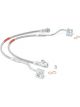 Rough Country Brake Hose Kit DOT Approved Braided Stainless 2 to 6 in