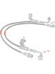 Rough Country Brake Hose Kit DOT Approved Braided Stainless 2 to 6 in