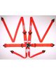 Racequip/Safequip Harness HANS / HNR PRO 6 Point Latch and Link SFI 16