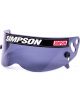 Simpson Safety Helmet Shield Smoke X Bandit / Diamondback / Skull / R