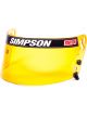 Simpson Safety Helmet Shield Amber Side Winder / Voyager Helmets