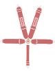 Simpson Safety Harness 5 Point Camlock SFI 16.1 Pull Down Adjust Wrap  (29112R)
