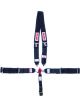 Simpson Safety Harness 5 Point Camlock SFI 16.1 Pull Up Adjust Wrap A